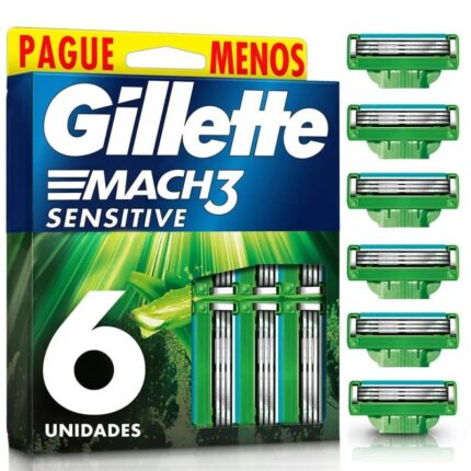 REP.MAQ.AFEITAR GILLETTE MACH 3 6 UND
