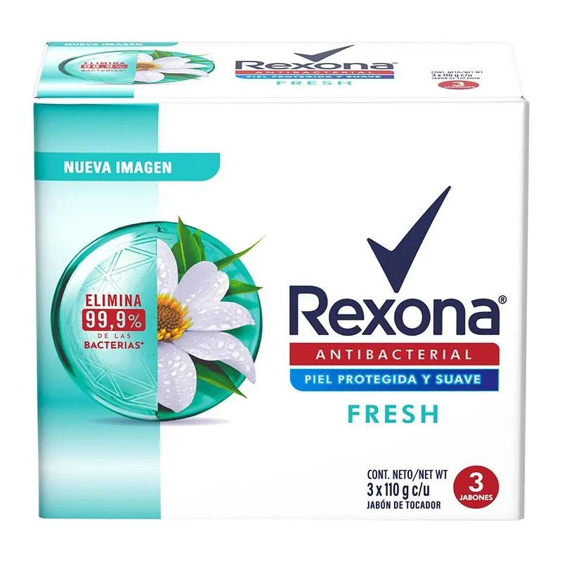 501044.jpg 3 JAB.REXONA ANTIBACTERIAL FRESH 110 G - Image 1