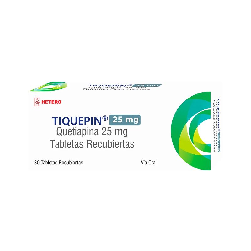 77512.jpg QUETIAPINA TIQUEPIN 100 MG X 30 TAB HETERO - Image 1