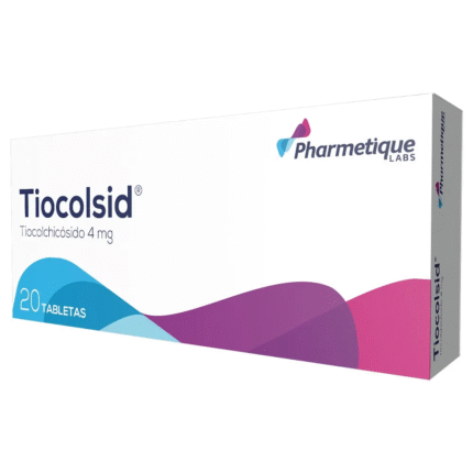 TIOCOLSID 4 MG 20 TABLETAS